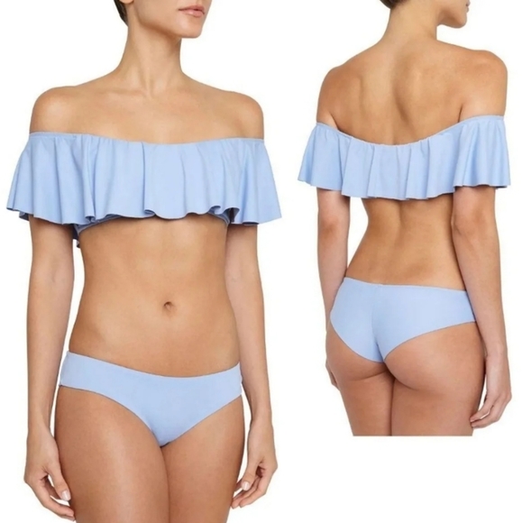 NWT Eberjey So Solid Margarita Bikini Top Small - Picture 5 of 5